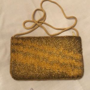 Handmade Beaded Glass Bead Handbag